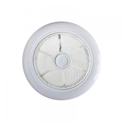 Gruppe LDGD046 Ανεμιστήρας Οροφής 46cm 18W με Φως & Τηλεχειριστήριο Λευκός